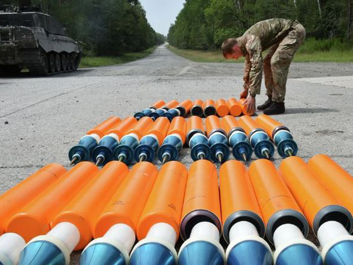 поставка урановых снарядов выдает наступление на Крым