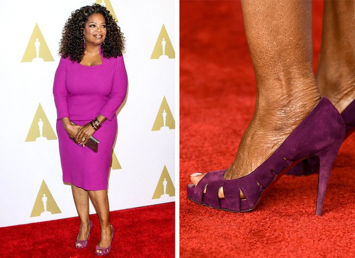 Знаменитые женщины с внушительным размером обуви