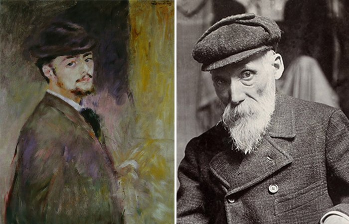 Знаменитые художники в своих автопортретах и реальной жизни