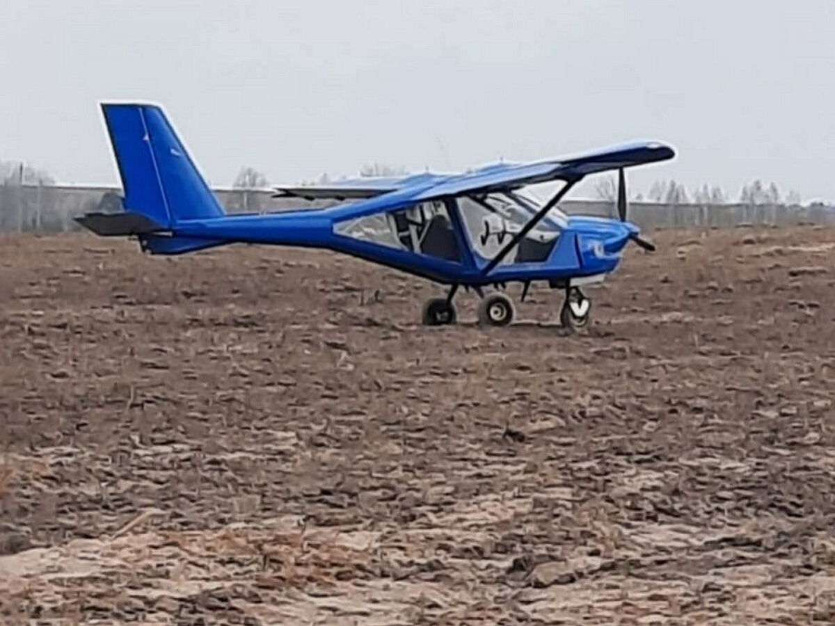 В Брянской области упал легкомоторный самолет ВСУ: пилот задержан