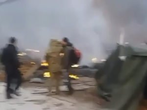 Тренировочный лагерь ВСУ