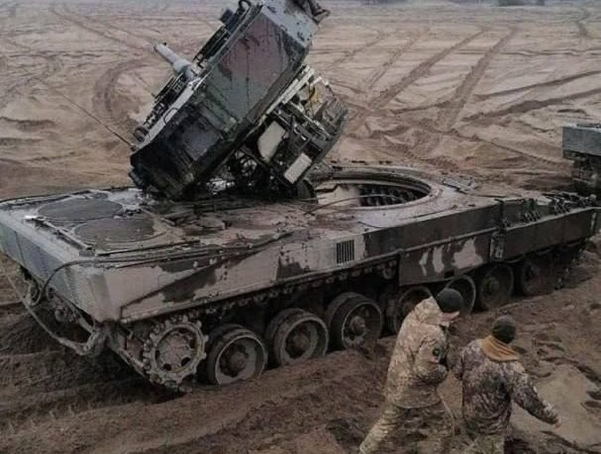 «Что-то пошло не так»: польский военный раскрыл, как ВСУ вырвали башню у танка Leopard