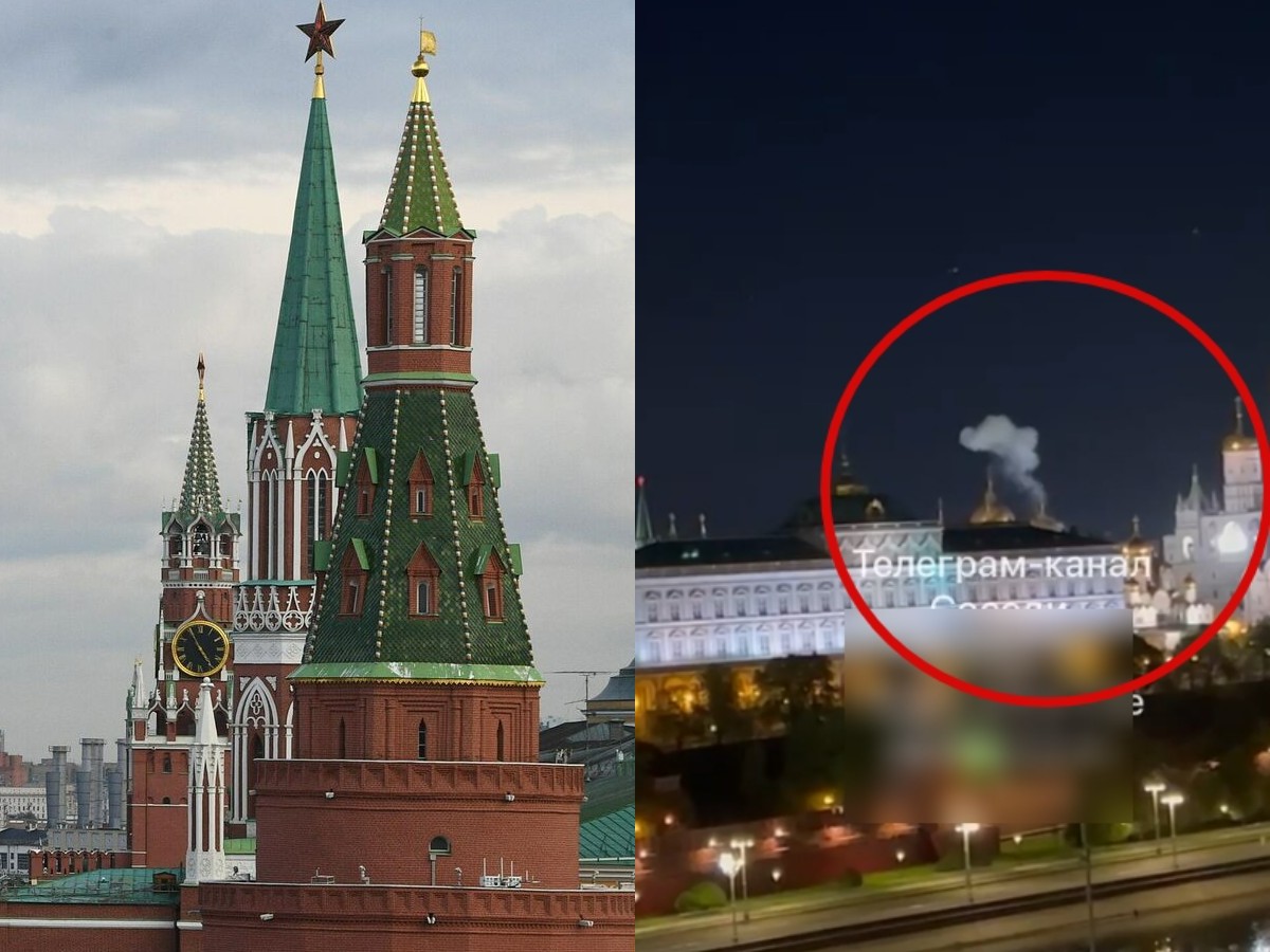 Киев ударил БПЛА по Кремлю: опубликовано видео