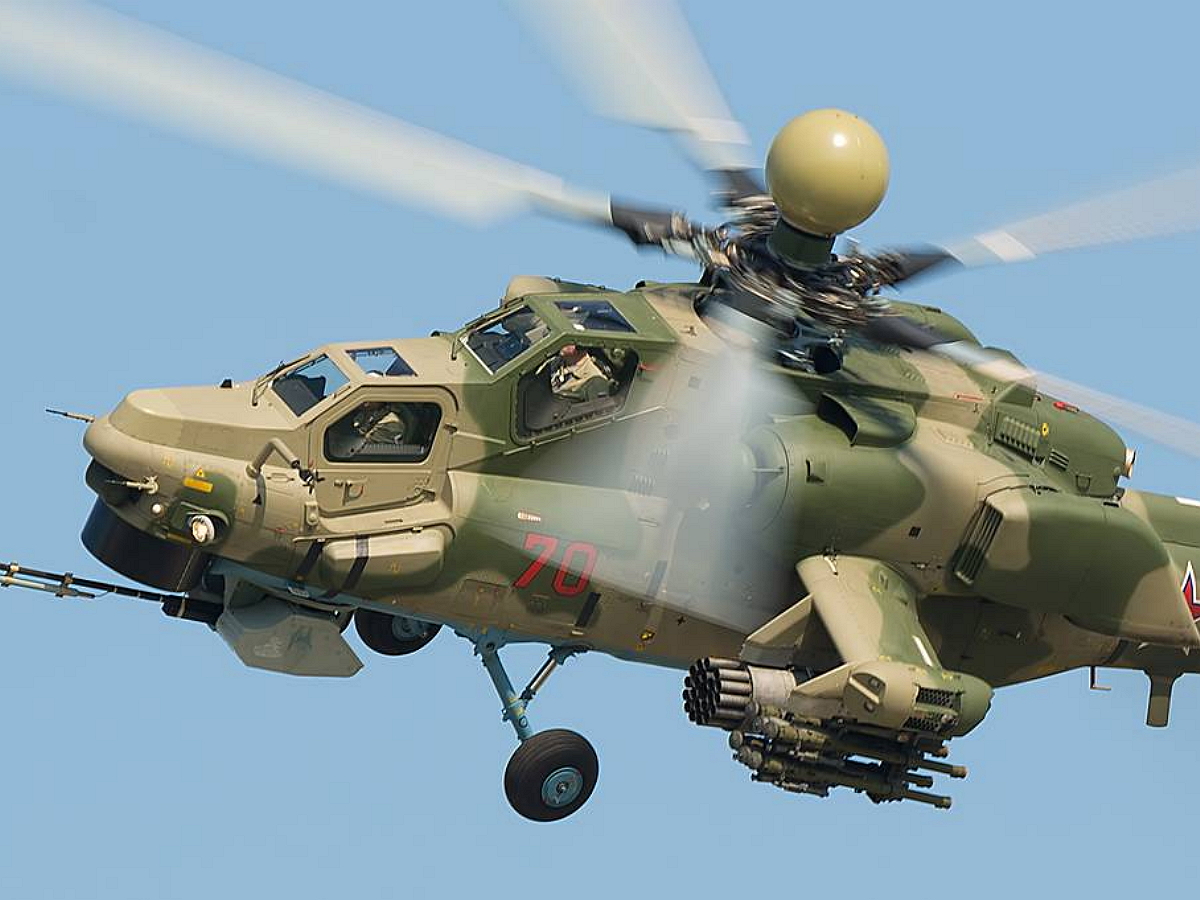 В Крыму потерпел крушение вертолет Ми-28: оба пилота погибли
