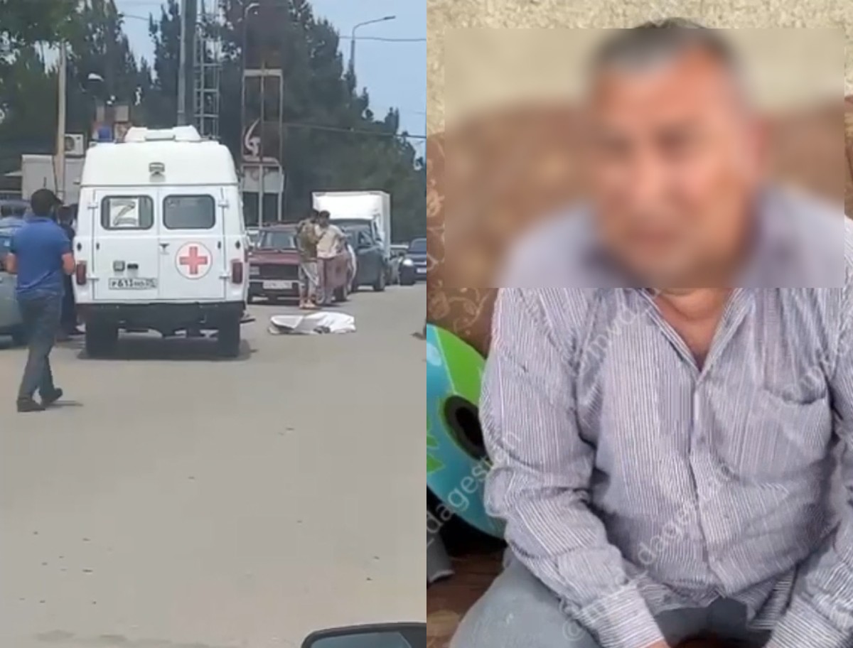 Убийство главы села Рубас в Дагестане попало на видео