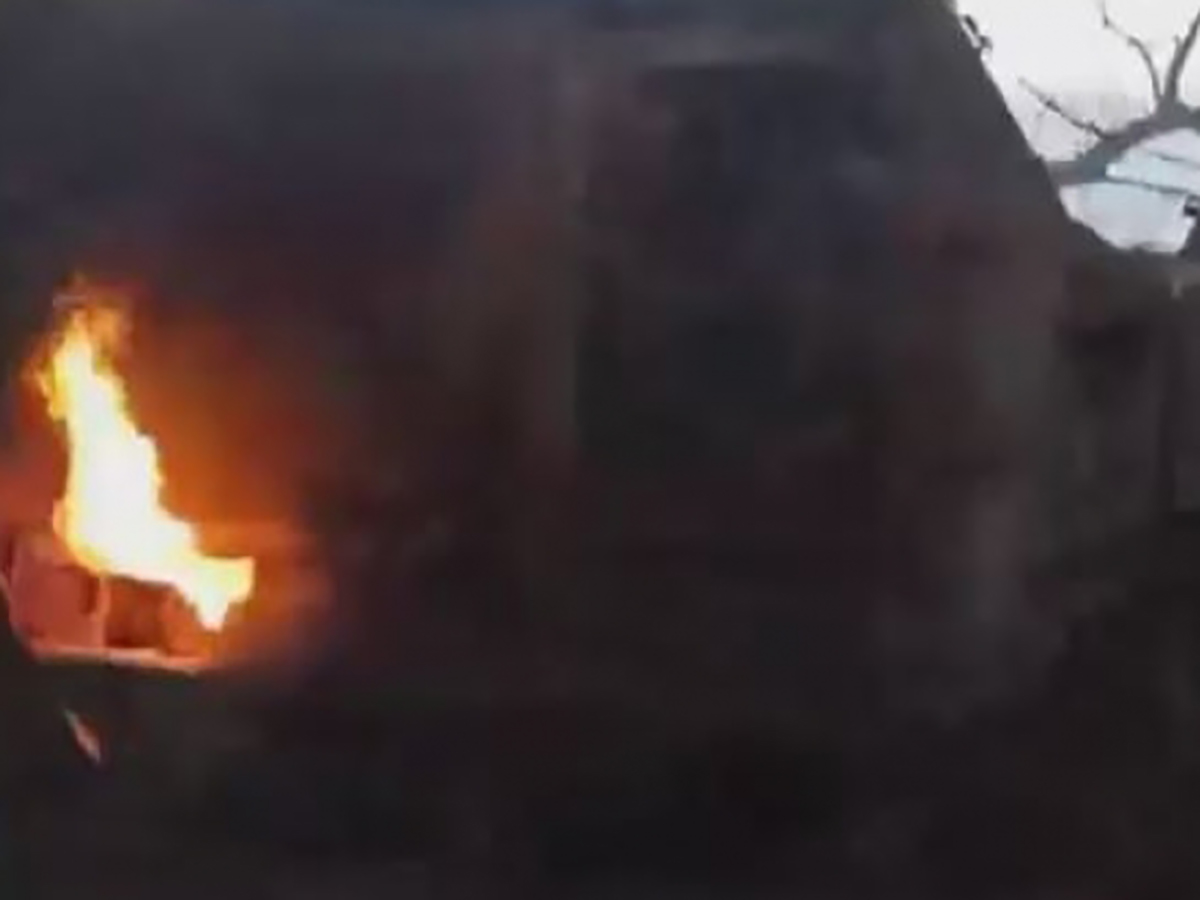 Уничтожение ВС РФ колонны французских БТР VAB попало видео (ВИДЕО)