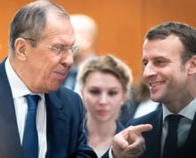 Лавров и Макрон