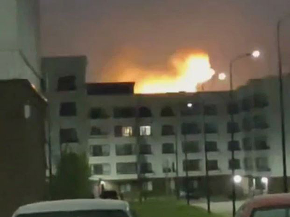 СМИ: в Киеве прогремело более 10 взрывов (ВИДЕО)
