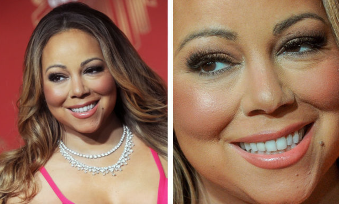 Лица знаменитостей крупным планом без ретуши