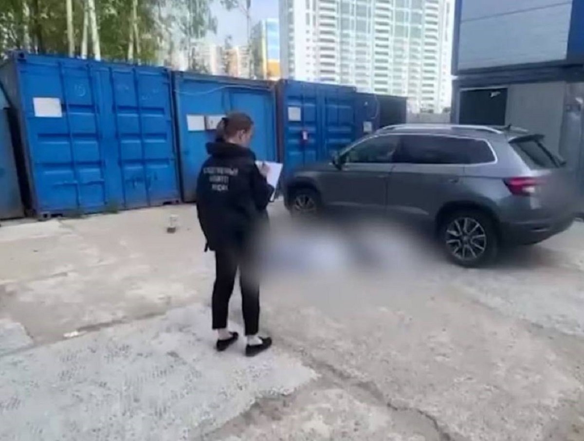 Убийство гендиректора стройфирмы в Петербурге попало на видео