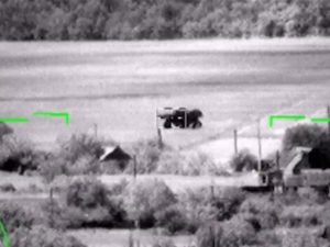 Появилось видео уничтожения первого танка Leopard во время контрнаступления ВСУ