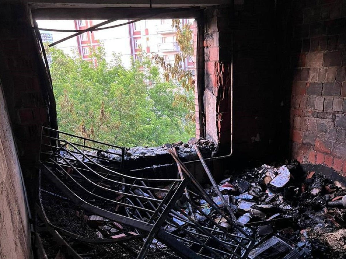 В пожаре в Москве погиб ребенок