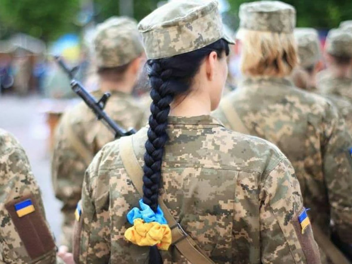 Мобилизация женщин Украина