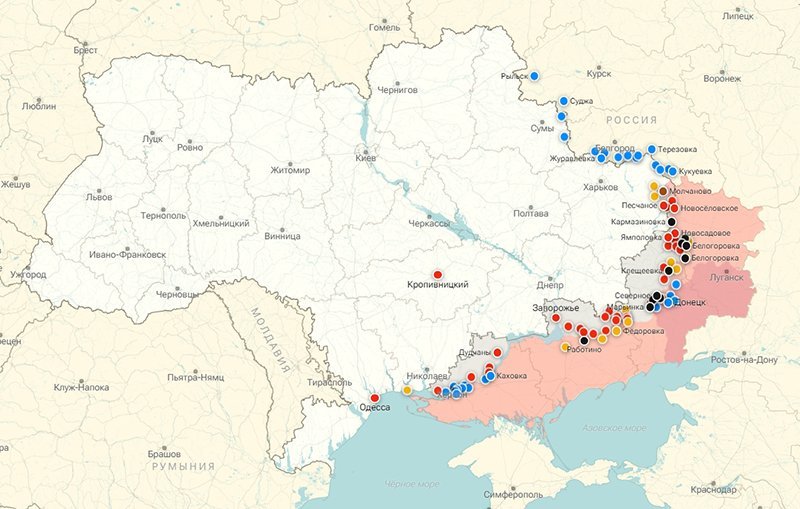 Карта Украина