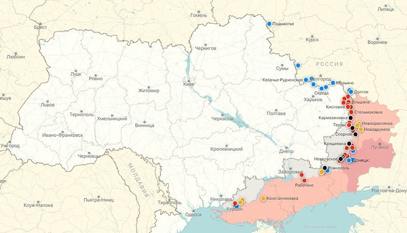 Карта Украина