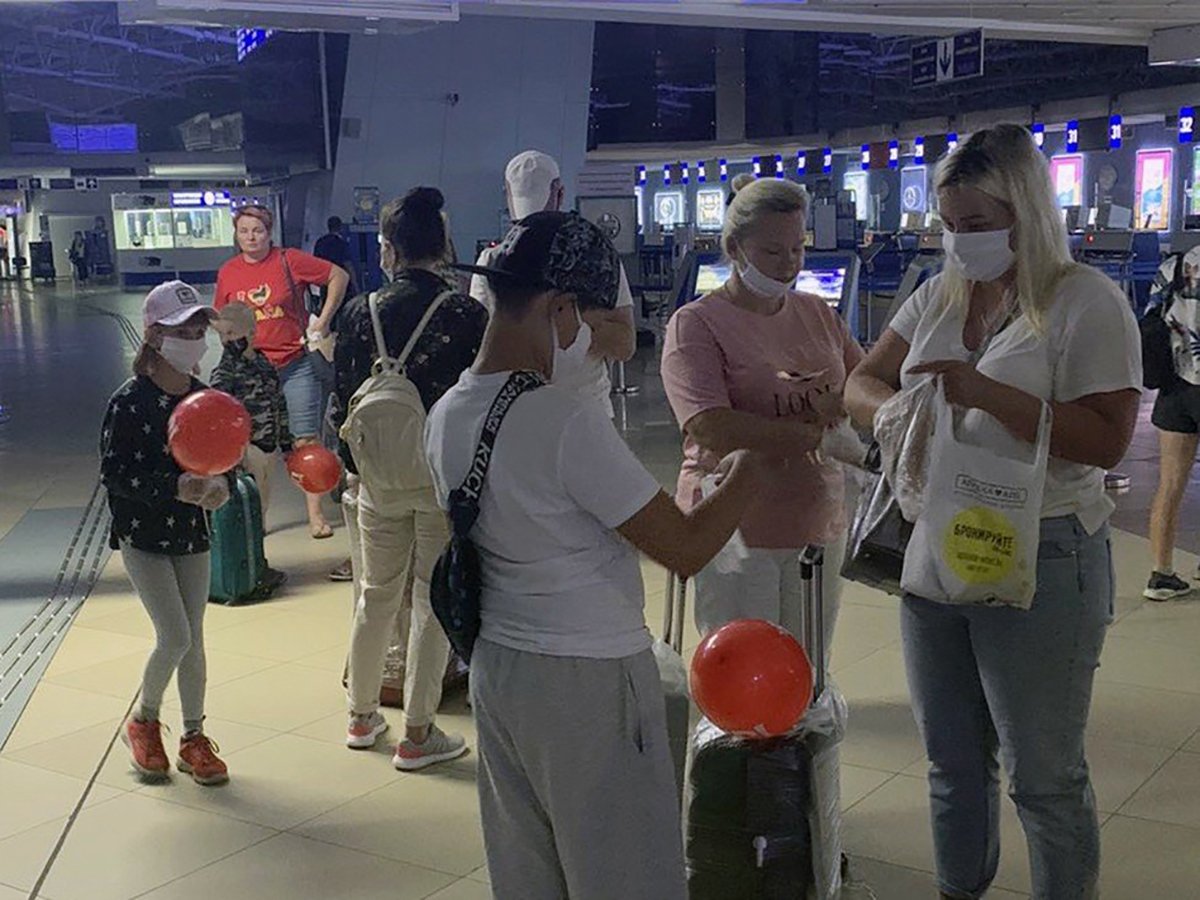 Самолет в Египет