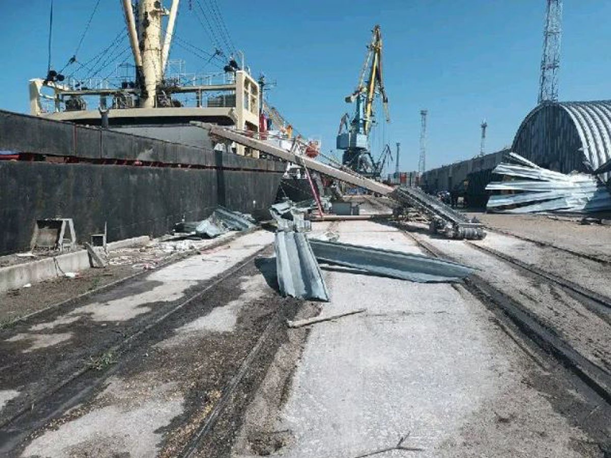 Удары по украинскому порту Рени у границы НАТО повергли Запад в ужас