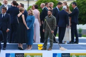 Зеленский в Вильнюсе на саммите НАТО