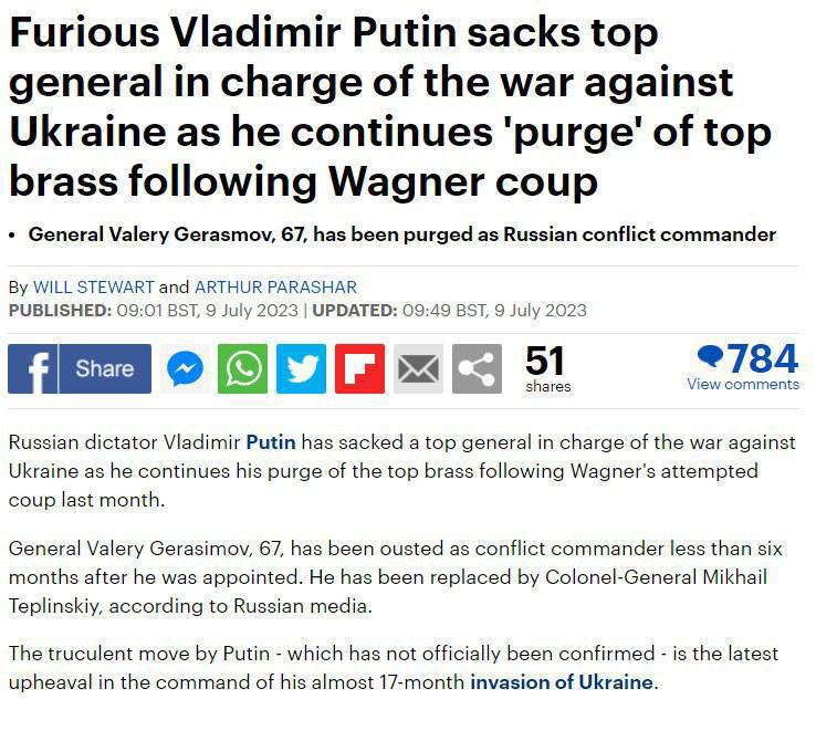Минобороны опубликовало видео с Герасимовым: Daily Mail сообщал о его отставке