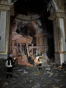 Собор в Одессе разрушен