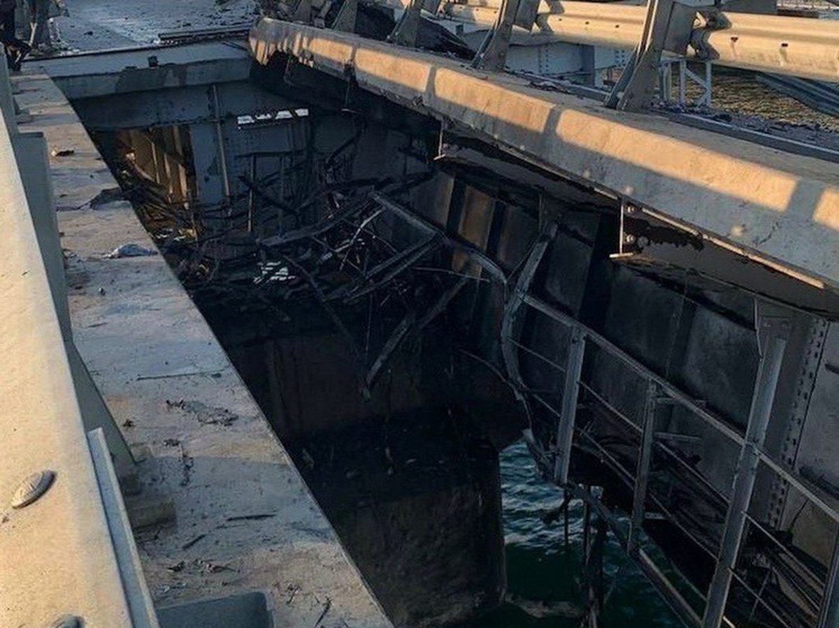 Взрыв Керченского моста