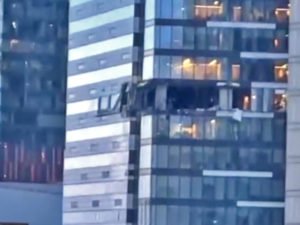 Беспилотник Москва-Сити