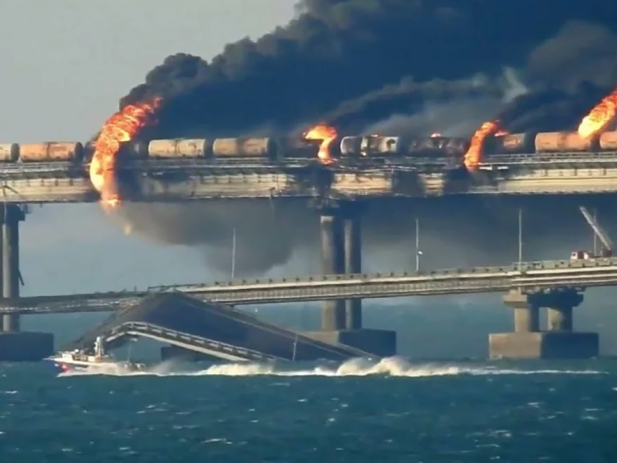 Разговор о взрыве крымского моста