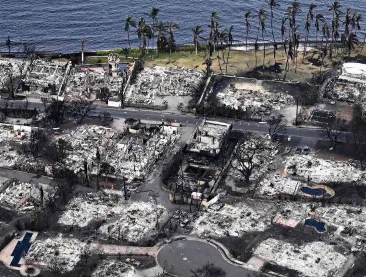 Фото уцелевшего в пожарах дома на Гавайях шокировало Сеть