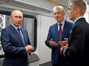 Собянин Путин Воробьев