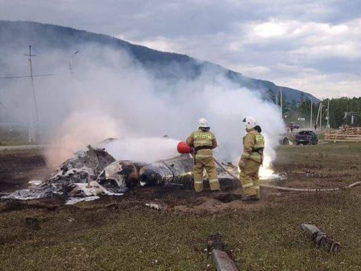 В Челябинской области упал вертолет Ми-8