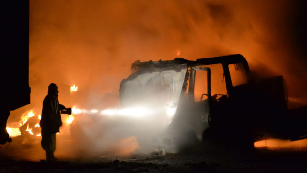 Момент взрыва на АЗС в Махачкале попал на видео: 30 погибших