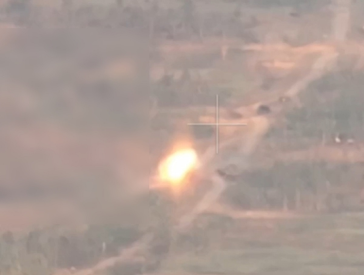 Уничтожение «бессмертного» танка Challenger 2 на Украине попало на видео