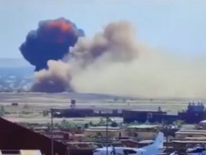 В Мали потерпел крушение Ил-76: момент взрыва попал на видео