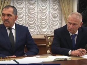 Путин провел встречу с Евкуровым и Трошевым, обсудил дальнейшую судьбу 
