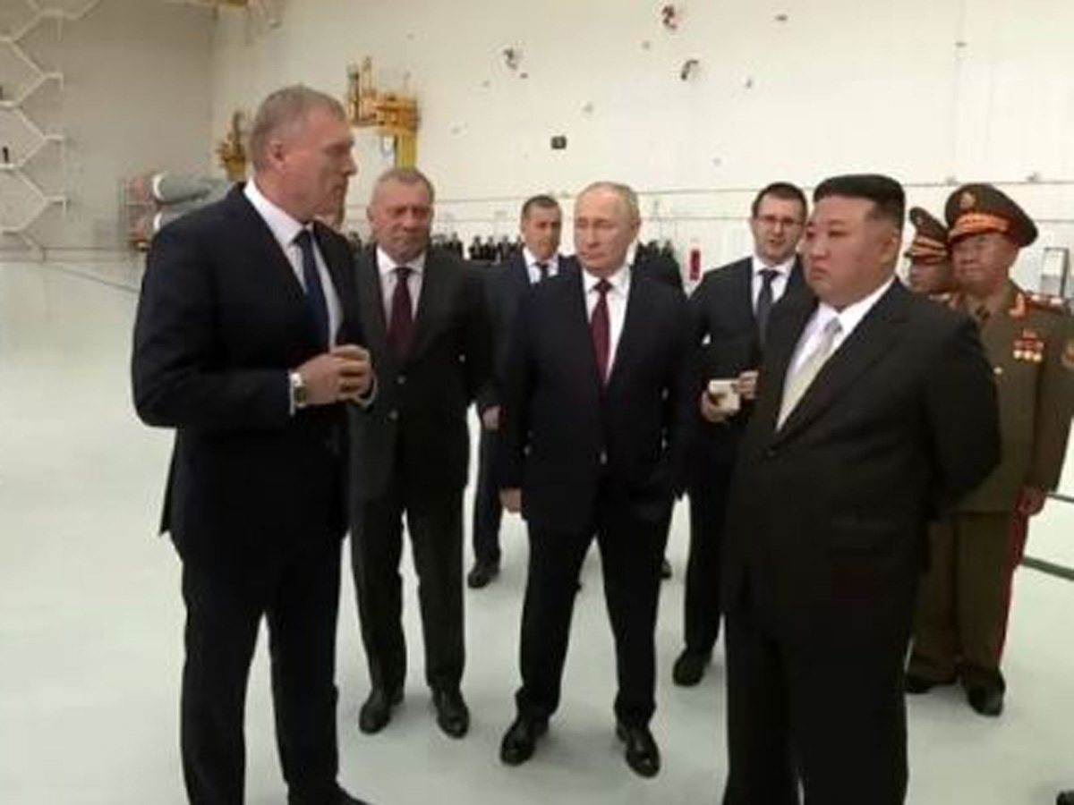 Путин и ким чен ын на восточном