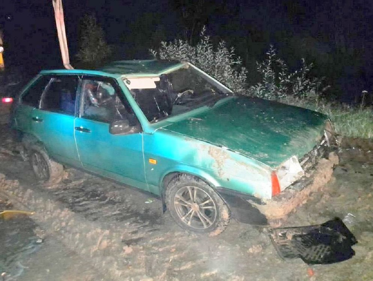 В Омской области мать с детьми утонула в автомобиле, который съехал с дороги в кювет