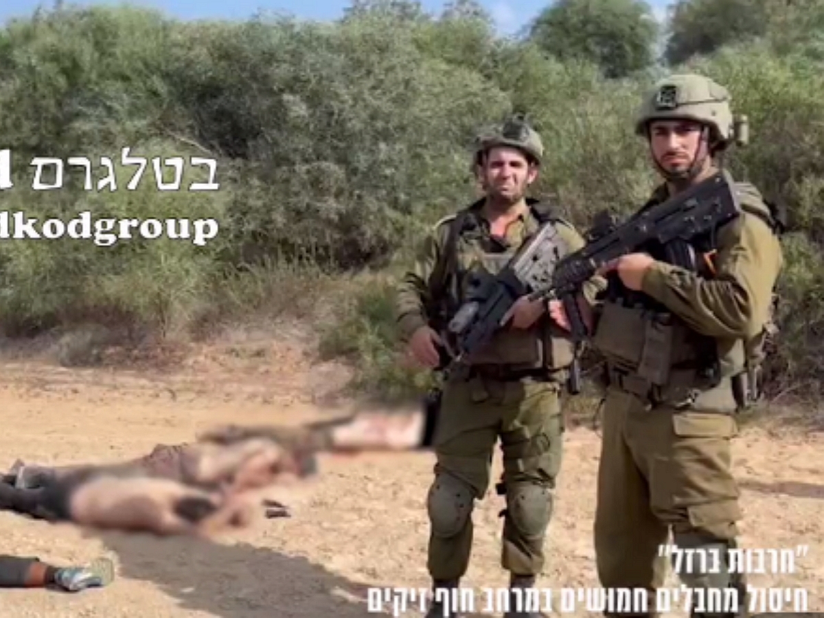 В Сети опубликовано видео расстрела сдавшихся в плен солдат ХАМАС военными ЦХАЛА