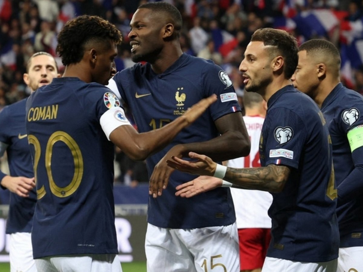 Сборная Франция разгромила сборную Гибралтара со счетом 14:0