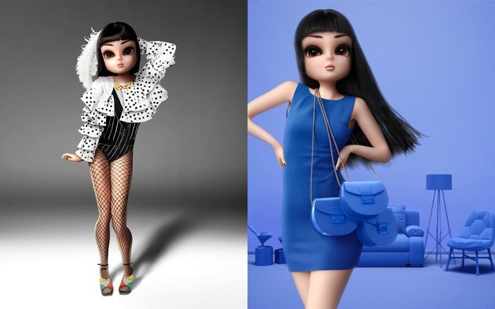 Как виртуальные девушки-модели покоряют мир реальный моды