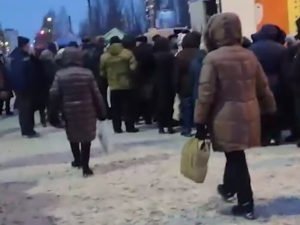 Очередь за яйцами Белгород