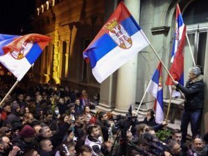 Сербия протесты