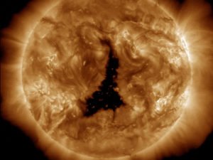 Трещина на Солнце