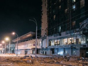 Удар по гостинице