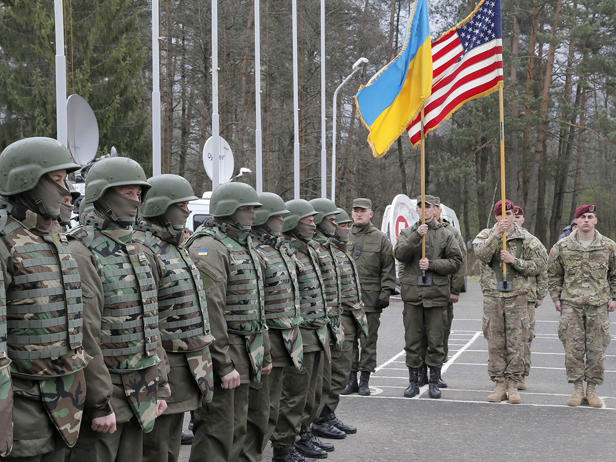 Войска США Украина