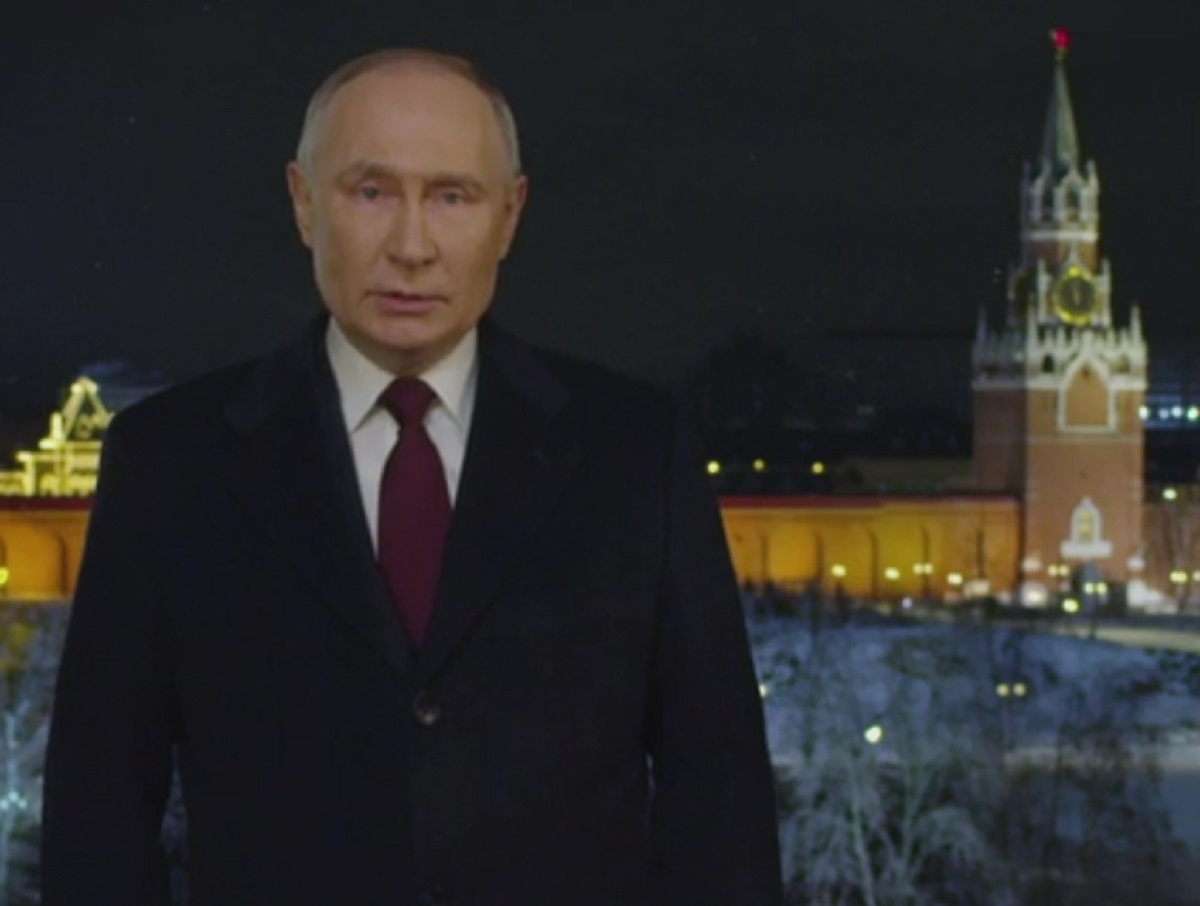 Vladimir Putin v novogodnem obrashchenii