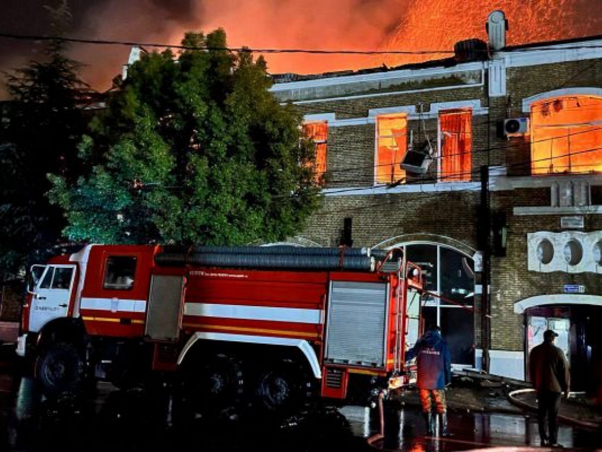 В Сухуме при пожаре сгорел почти весь государственный картинный фонд