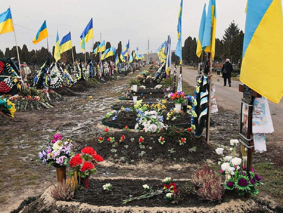 На Украине с начала СВО опубликовали 408 тысяч военных некрологов