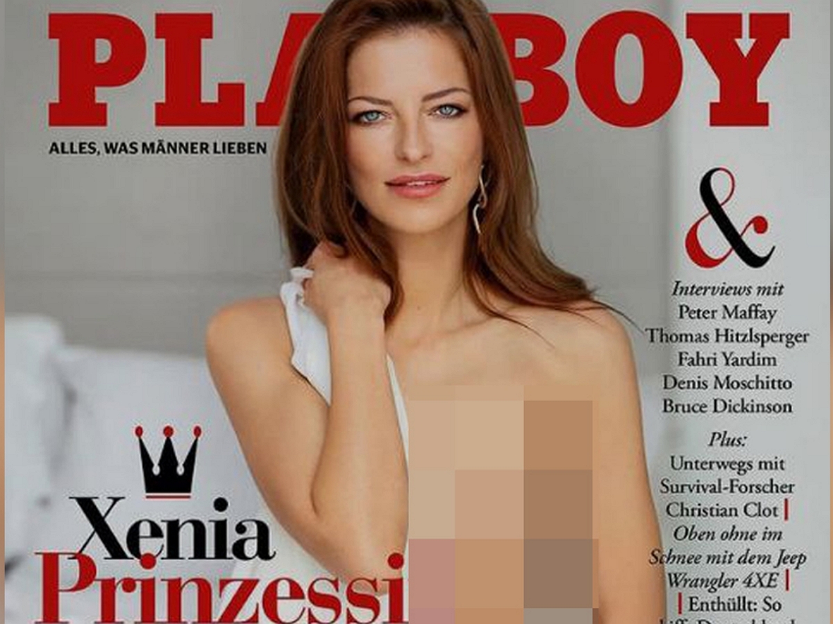 Впервые в истории аристократка снялась обнаженной для Playboy
