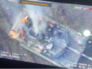 Боец ВС РФ уничтожил первый танк Abrams в зоне СВО