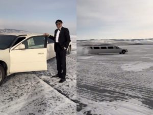 Бывший мэр Иркутска устроил дрифт на Байкале и похвастался видео в Сети